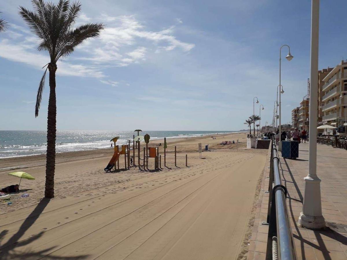 Excelente Apartamento Vacacional En Guardamar A Unos Pasos De La Playa, Calle Paraguay Guardamar del Segura Bagian luar foto