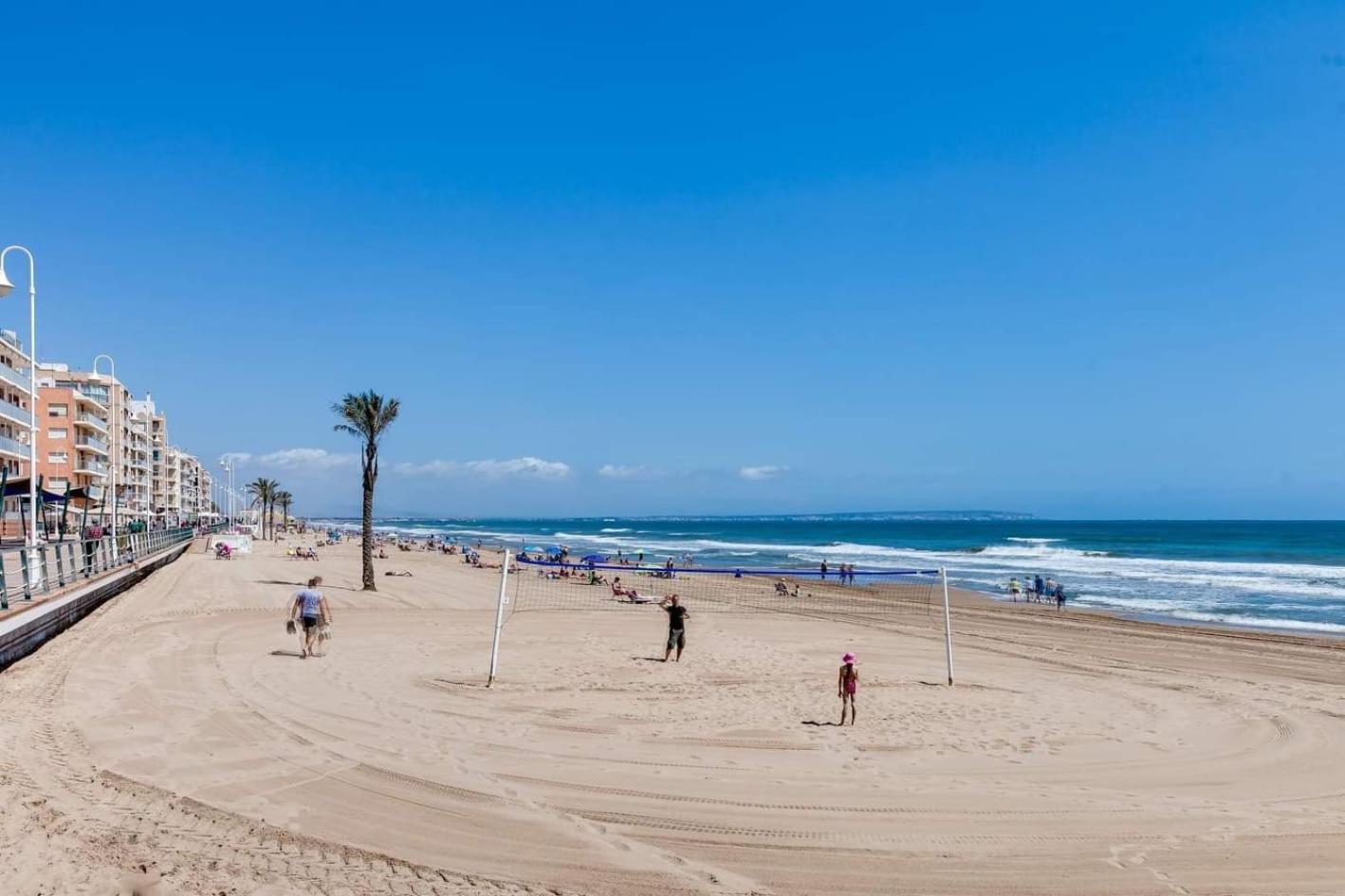 Excelente Apartamento Vacacional En Guardamar A Unos Pasos De La Playa, Calle Paraguay Guardamar del Segura Bagian luar foto